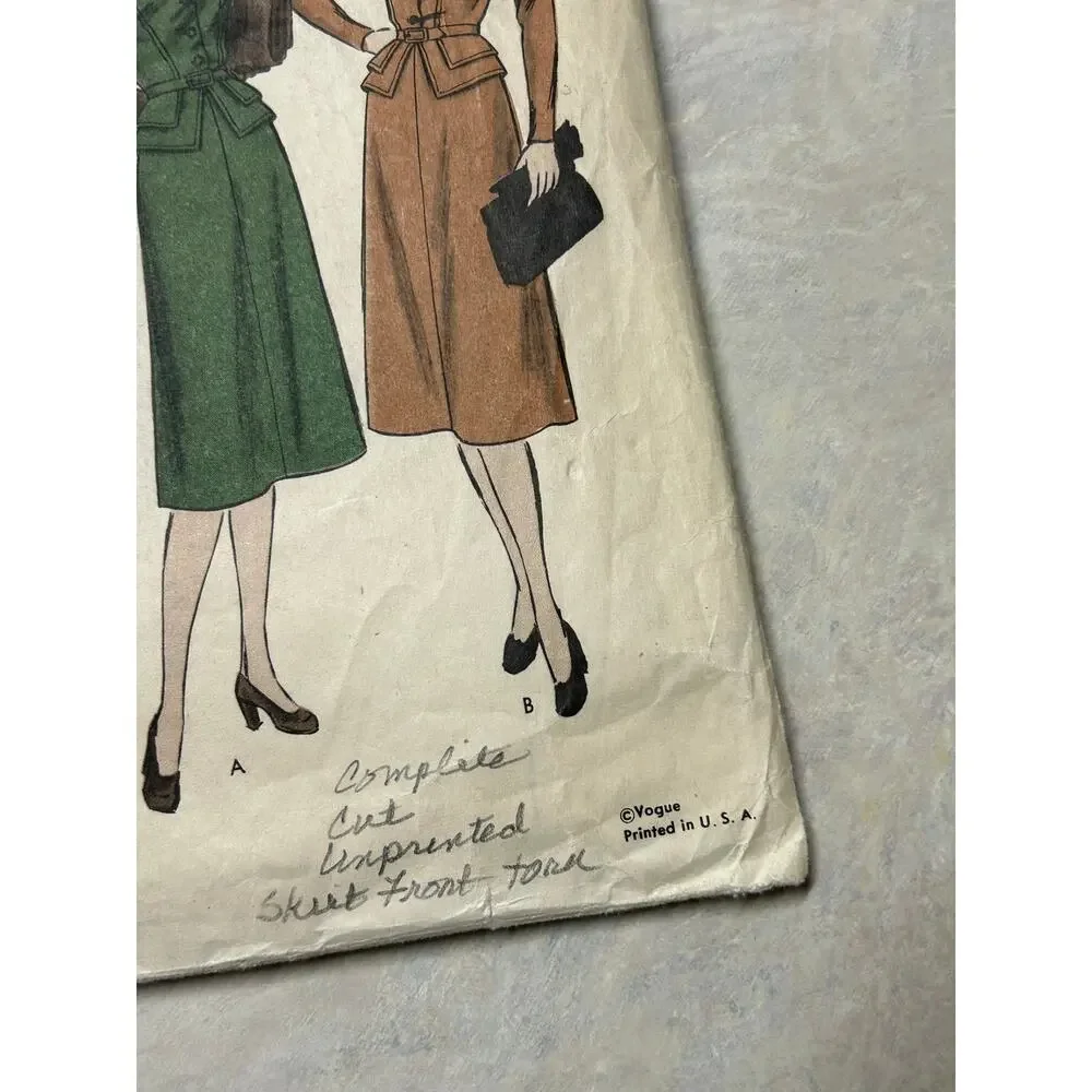 Vogue vintage pattern